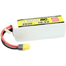 Batteri celler LemonRC RC Batteripack LiPo 18.5 V 2600 mAh Antal celler: 5 35 C Softcase XT60