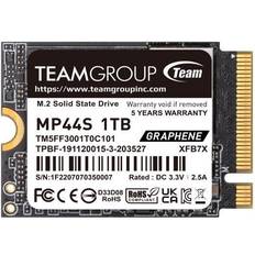 Hard Drives TeamGroup MP44S M.2 2230 1TB PCIe 4.0 x4 with NVMe Internal Solid State Drive SSD TM5FF3001T0C101