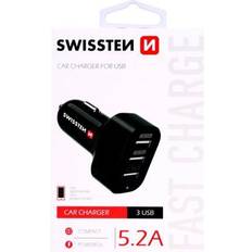Swissten 20111200, Automatisk, DC, 5,2 A, Sort