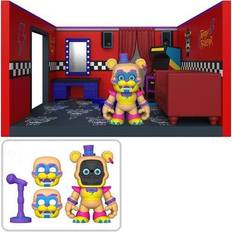 Funko Five Nights at Freddy's: Security Breach Glamrock Freddy with Dressing Room Snap Playset