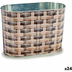 Ibergarden Urtepotte Oval Metal flet 12,7 24 enheder Krukke