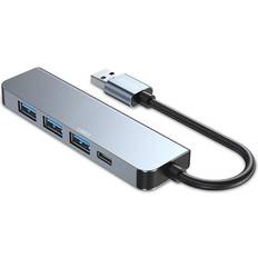 Tech-Protect V0 5in1 USB-A Multiport Hub