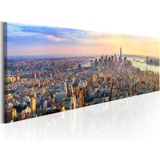 Artgeist Canvas - New York Panorama 120x40 Tavla