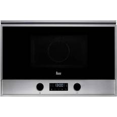 Microondas Teka Ms 622 Bis R 22 Litros Grill Apertura Derecha 40584101 Acero inoxidable, Negro, Plata