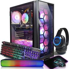 Rtx geforce 2060 STGAubron STGAubron Gaming Desktop PC,Intel Core i5-10400F up to 4.3G,GeForce RTX 2060 Super 8G GDDR6,16G DDR4,1T SSD,WiFi,BT 5.0,RGB Fan x6,RGB Keybaord&Mouse&MS Pad,RGB BT Sound Bar,RGB BT Gaming Mic,W11H64