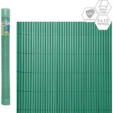 Verde Adornos de jardín Cañizo Verde Pvc Plástico 3 x 1.5 cm