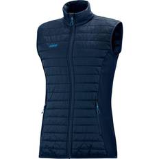 Bleu - Femme Gilets JAKO Veste Damen Stepp Premium - Bleu