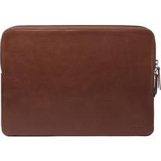 Trunk Genuine Leather Sleeve For Macbook 14"