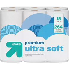 Toilet paper without rolls up & up Premium Ultra Soft Toilet Paper 18 Mega Rolls