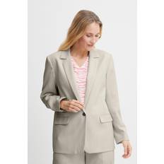 Blanc - Femme Blazers Fransa Blazer Femme Taille Beige