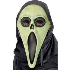 Kostumer Smiffys Glow in Dark Scream maske
