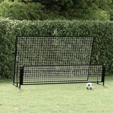Football vidaXL in Soccer Rebounder Football Goal 202x104x120 Steel