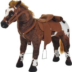 Homcom Horse with Saddle & Stirrups