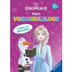 Disney Legetavler & Skærme Ravensburger Disney Die Eiskönigin 2 Mein Vorschulblock Lesen und Schreiben Konzentration, Erstes Lesen und Schreiben und Rätseln f