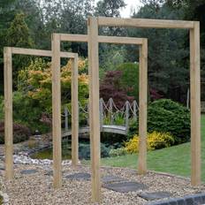 Vert Treillages Forest Garden Sleeper European Softwood Arch H