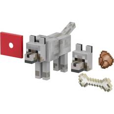 Minecraft Diamond Level Wolf Action Figure