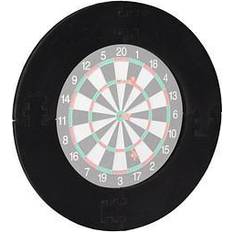 Relaxdays Dartboard-Surround R7 schwarz