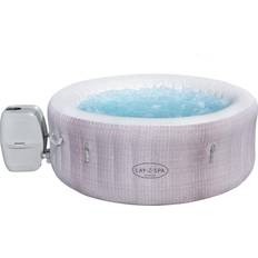 Blanc Spas Gonflables Bestway Spa Gonflable Lay-Z-Spa Cancun AirJet 2/4 Places 180 x 66 cm 120 Jets D'Air