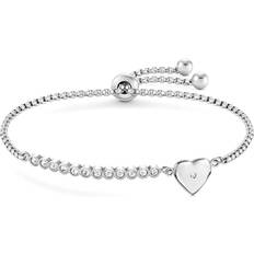 Nomination S Bracelets Nomination Milleluci Stainless Steel CZ Heart Bracelet