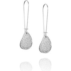 Efva Attling Little Rose Petal & Stars Ørering Hvidguld