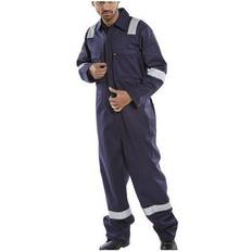 Click Beeswift Flame RetardantBurgan Boilersuit Anti-Static Navy Blue