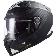 LS2 Vector II Splitter Helmet - Black/White