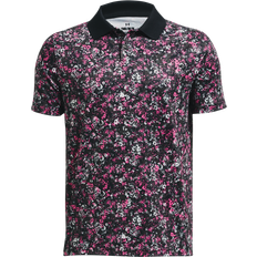 Svarta Pikétröjor Barnkläder Under Armour Performance Floral Speckle Polo Jr - Black