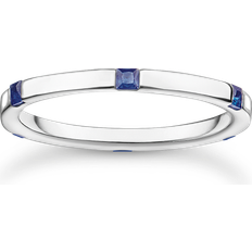 Thomas Sabo Ring with blue stones silver dark-blue TR2396-699-32-50