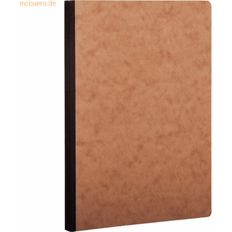 Notepad Clairefontaine Age Bag' Essentials Clothbound Notebook 148 x 210mm A5 90gsm Brushed Vellum Paper Deep-Dyed Cardboard