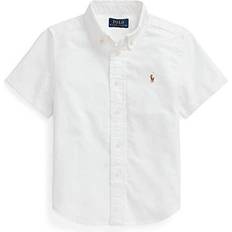 Polo Ralph Lauren Cotton Oxford Short-Sleeve Shirt White