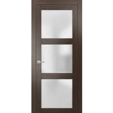 External Door 2552 Universal Hanling Frosted Clear Glass (x)