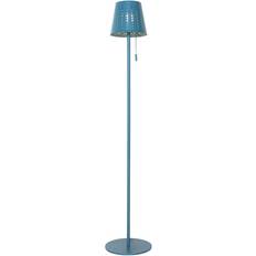 Blå - D Gulvlamper & Havelamper QAZQA Udendørs Blå Inkl LED 3-Trins Dæmpbar Gulvlampe