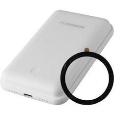 Magnetic charger for iphone Puregear PureJuice 5K Wireless Portable & Magnetic Charger for iPhone White