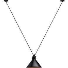 DCW Lampe Gras N323 L Sort Kobber Pendel