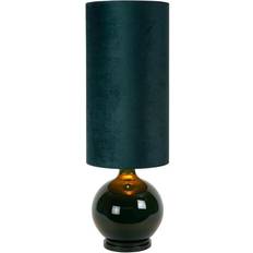 Glass Floor Lamps Lucide Esterad Ø34cm 1xE27 Green Floor Lamp