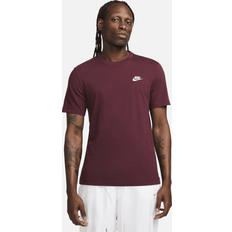 Nike Nsw Club Tee Maglietta - Night Maroon