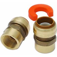 Underfloor Heating Sharkbite Brass Connectors and Clip