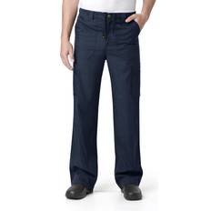 Carhartt Herren Ripstop Multi-Cargo Scrub Pantripstop Medizinische Schlupfhose, Marineblau, Hoch