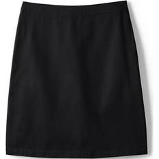 Black - Boys Skirts Girls 2-20 Lands' End School Uniform Chino Skort, Girl's, 14, Black