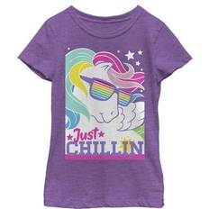 My little pony celestia Hasbro Girl's My Little Pony Princess Celestia Just Chillin Child T-Shirt Purple Purple