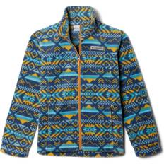 Boys Fleece Garments Columbia Boys Zing III Printed Fleece Jacket- BluePrints