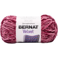 Spinrite Bernat velvet yarn pomegranate 057355464438