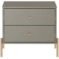 Bedside Tables Manhattan Comfort Jasper 2-Drawer D Bedside Table