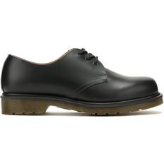 41 - Herren Halbschuhe Dr. Martens 1461 Narrow Plain Welt Smooth Leather Oxford Shoes - Black