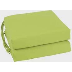 Cotton Chair Cushions Blazing Needles Mojito Chair Cushions Green