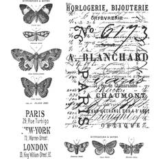 Tim Holtz Cling Stamps 7"X8.5"-Papillon