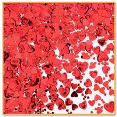 Red Confetti Beistle red hearts confetti, 1/2-ounce cn116