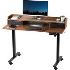 Sit stand desk frame Vivo 2 Tier Sit Writing Desk