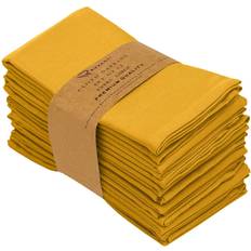 Yellow Cloth Napkins Ruvanti 12 Pack Cloth Napkin Yellow (50.8x50.8)