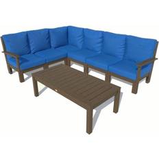 7 piece sectional sofa HighWood USA Bespoke Deep Seating 7-Piece Sectional Outdoor Sofa